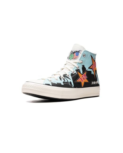 Converse Black Chucks 70 Hi Lakers "Jeff Hamilton" 171242C" for men