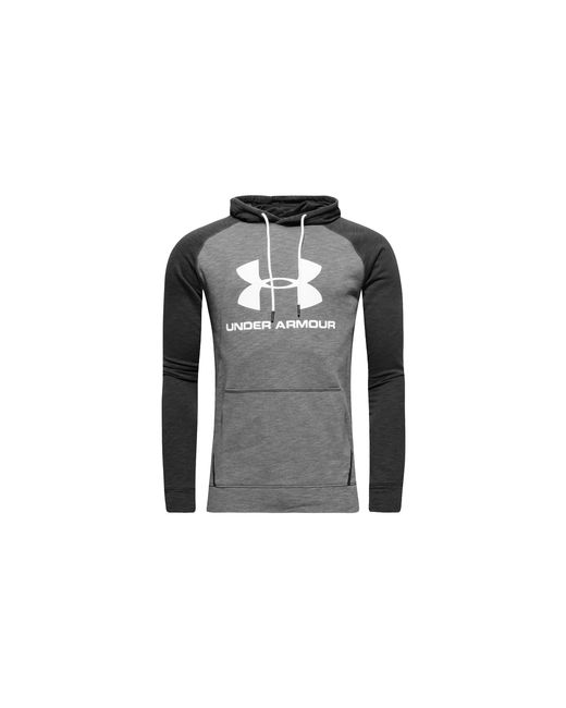 Under Armour Black Sportstyle Triblend Pullover Hoodie "Stealth 1290256 008" for men
