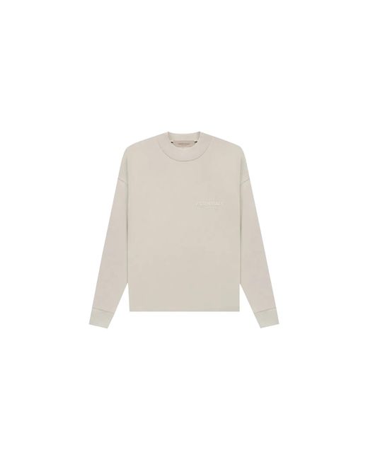 Fear Of God Black Ls T-Shirt "Wheat" 2B3Fe0A0" for men