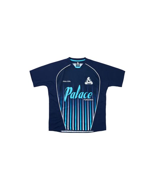 Palace Blue Fukuoka Football Jersey P0087" for men