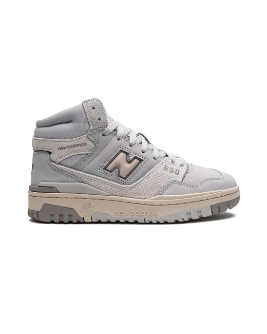 New Balance Gray 650 "Light Aluminum" Bb650Rgg" for men