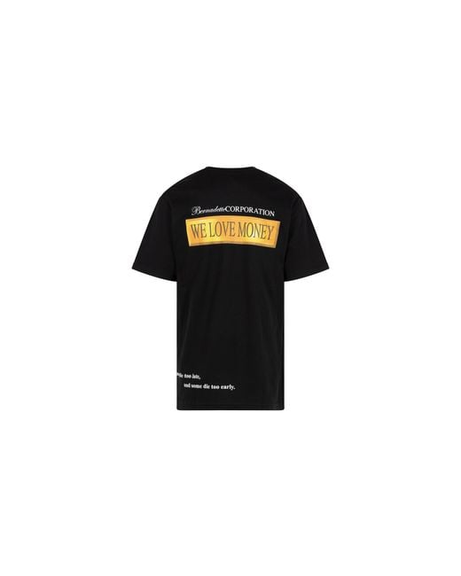 Supreme Black Bernadette Corporation Money T-Shirt Su100030"