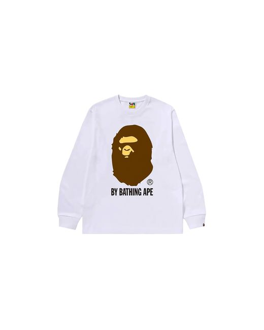 A Bathing Ape Black By Bathing Ape Long-Sleeve T-Shirt 1I30 111 021" for men