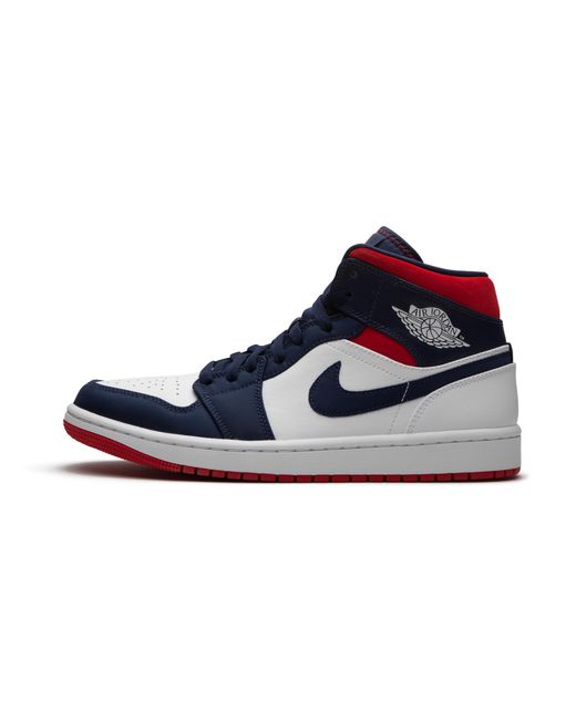 Nike Blue Air 1 Mid Se "Olympic for men
