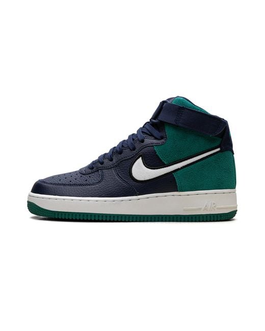 Nike Blue Air Force 1 High '07 Lv8 "Seahawks" Ao2442 400" for men