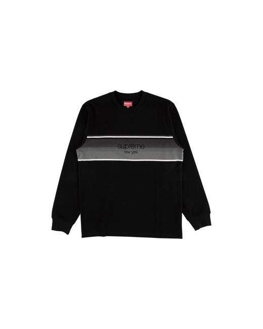 supreme shadow stripe long sleeve