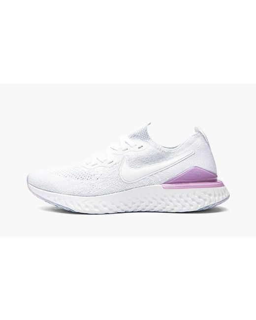 Nike Rubber Epic React Flyknit 2 Running Shoe (white) - Clearance Sale -  Save 53% - Lyst