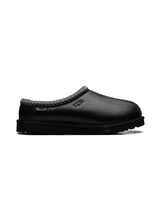 Ugg Black Tasman Lthr Regen Slipper 1163890 Blk" for men