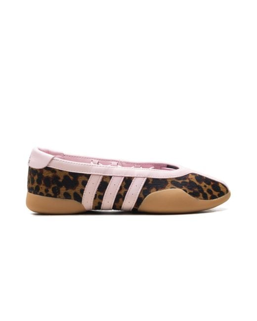 Adidas Black Taekwondo Mei Ballet "Leopard Print Clear" Ki0159"