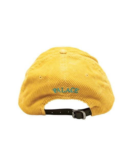 Palace Yellow Corduroy Classic Polo Cap "Ralph Lauren X Pa0060" for men