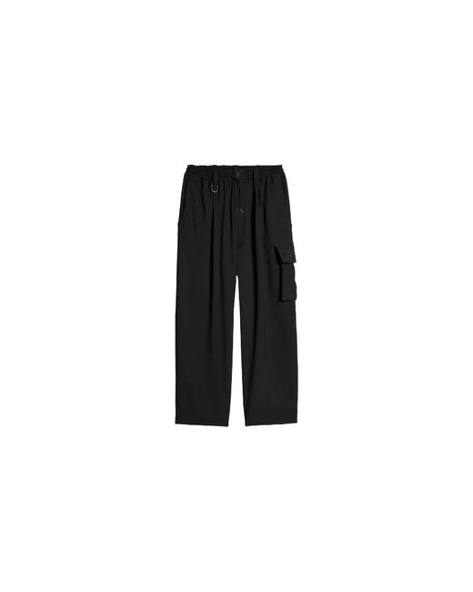 Y-3 Black Su Cargo Pants Ks7654" for men