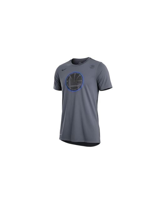 Nike Black Nba Golden State Warriors Big Logo T-Shirt M11558 Ant"