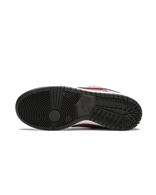Nike Black Sb Dunk Low Premium "Supreme for men