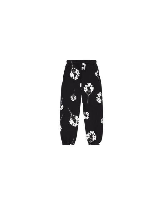 DENIM TEARS Black Hardies Tears Fist Wreath Sweatpants Dt244" for men