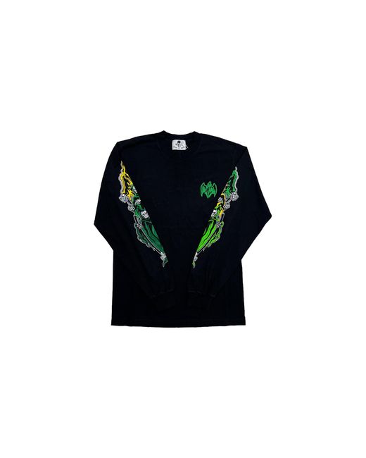 Warren Lotas Black 3 Reapers Long Sleeve T-Shirt Wl023" for men