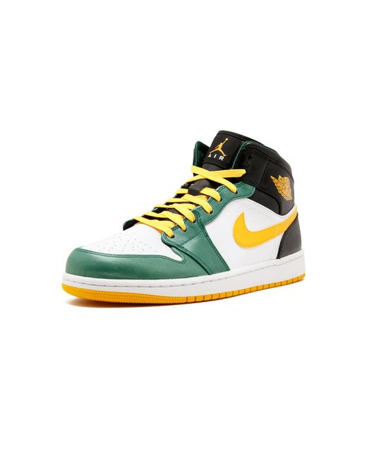 Nike Black Air 1 Mid "Sonics" 554724 307" for men