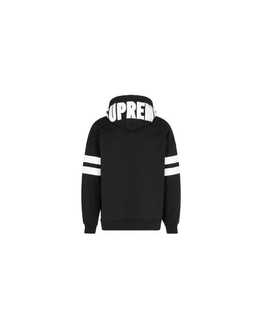 Supreme Black Us-Ny Hooded Sweatshirt "Fw23" Su264"