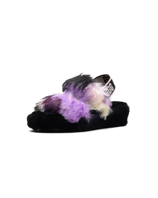Ugg Black Oh Yeah Slide "Tie Dye Magnolia" 1119821 Mgnl"
