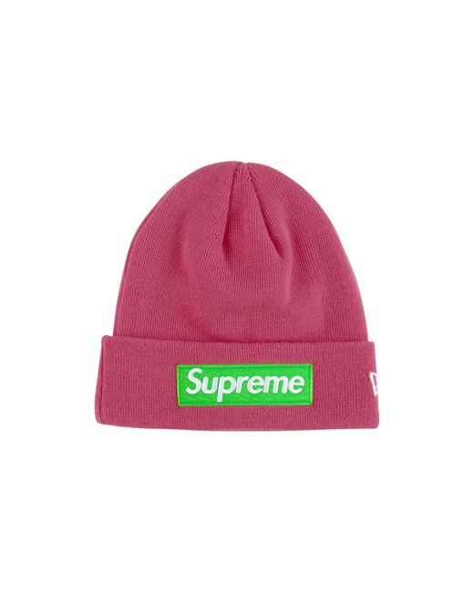 supreme box logo magenta