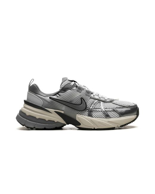 Nike Black V2K Run "Pure Platinum Wolf" Fd0736 003"