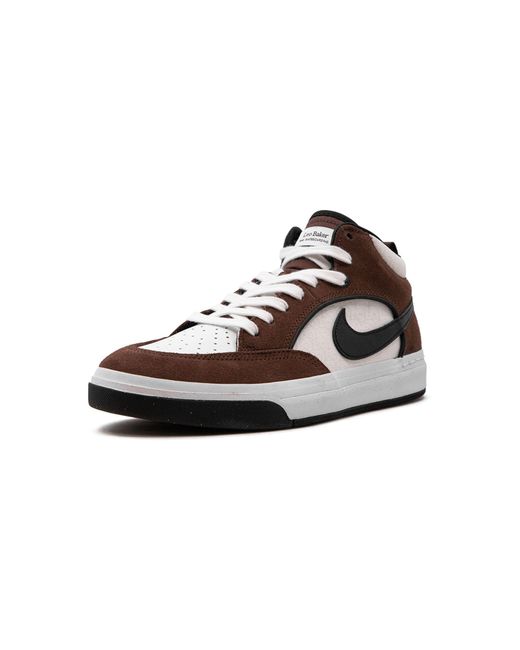 Nike Black Sb React Leo "light Chocolate" Shoes for men