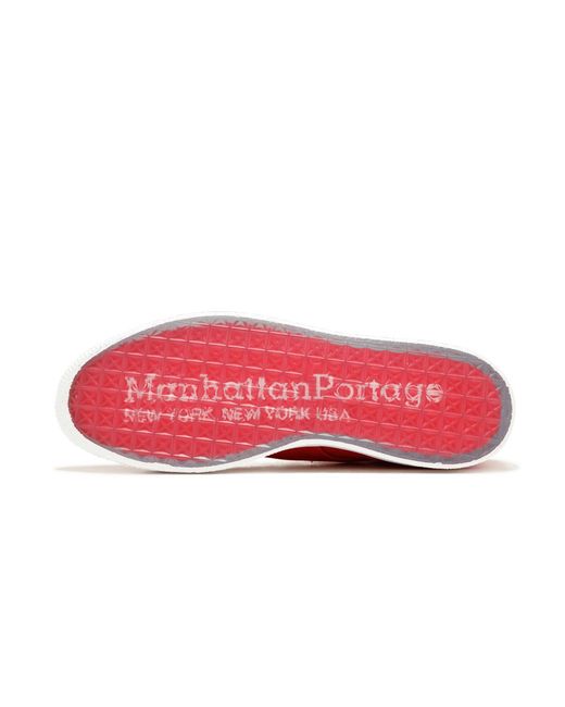PUMA Red Clyde Sock "Manhattan Portage" 366185 02" for men