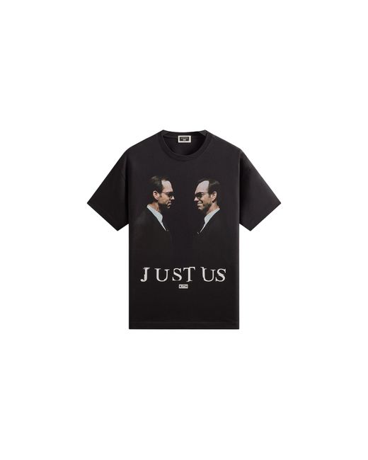 Kith Black The Matrix The Agent Just Us T-Shirt Khm035056 001" for men