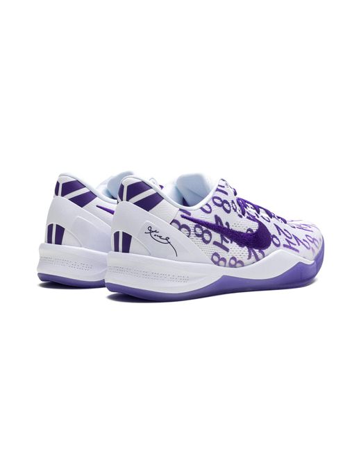 Nike Black Kobe 8 Protro "court Purple" Shoes