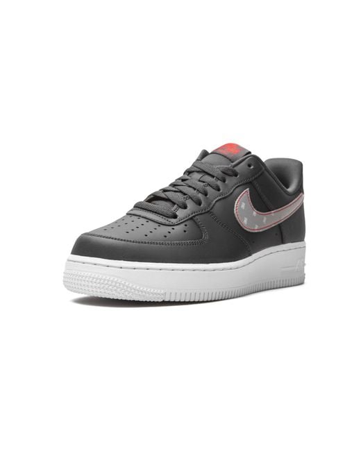 Nike Black Air Force 1 '07 3M "Anthracite" Ct2296 003" for men