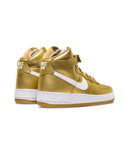 Nike Air Force 1 High Retro Qs "Metallic" 823297 700" for men
