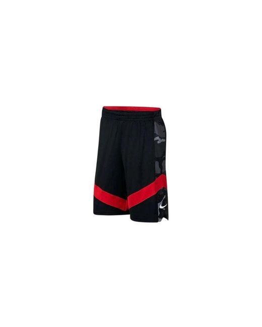 Black and red basketball shorts hotsell