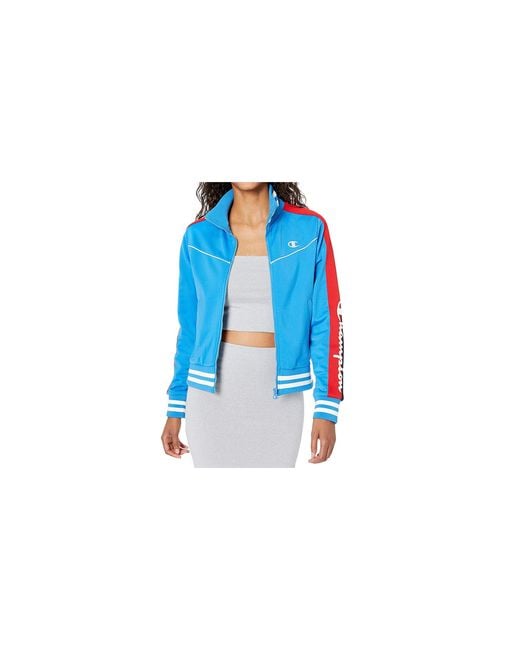Champion Blue Tricot Track Jacket Jl4391550299 Y18"