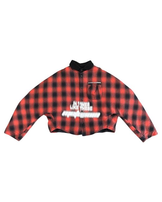 RIVINGTON Red Times Like These Abraxas Shirt Plaid" Itla Si60" for men