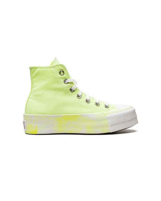 Converse Black Ctas Lift Hi "Volt Glow" A02087C"