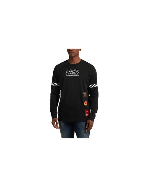 PUMA Black Scuderia Ferrari Street Long Sleeve T-Shirt 577217 02" for men