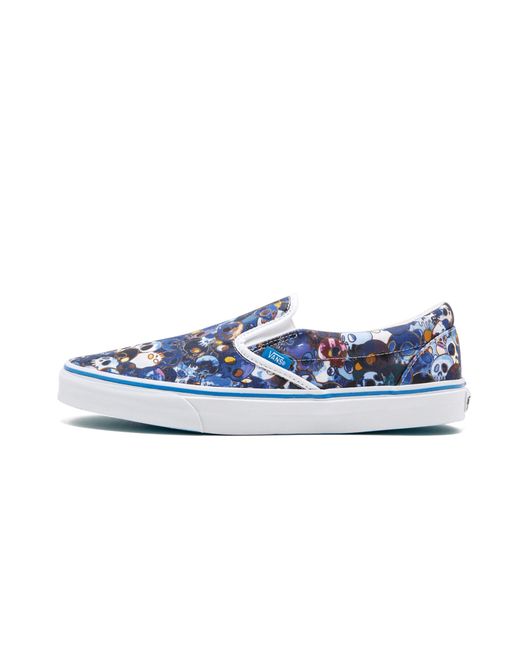 Vans Blue Classic Slip-On Lx "Murakami" Vn-0Zsigue" for men