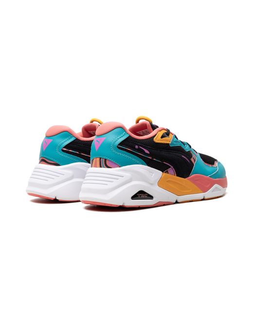 PUMA Black Trc Mira Lava Deep Aqua Multi-Color" 388410 01"