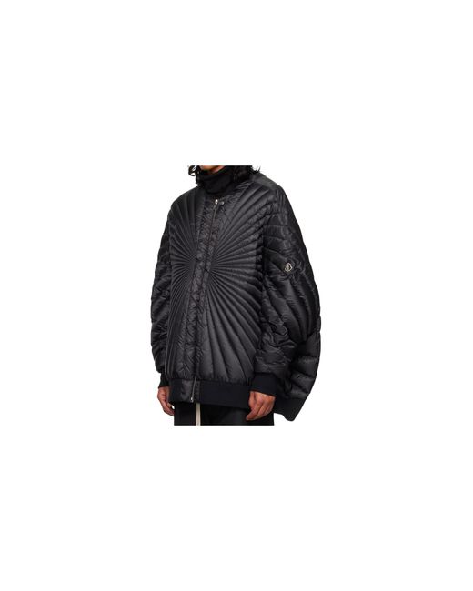 Rick Owens Black Radiance Peter Jacket "Moncler for men