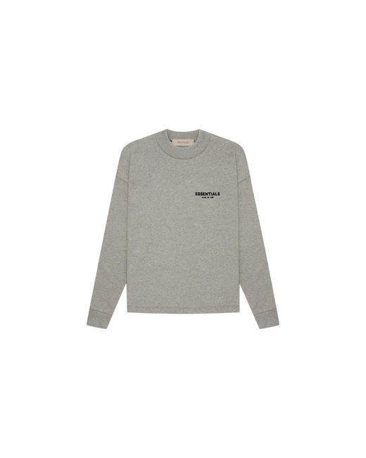 Fear Of God Black Long-Sleeve T-Shirt Stretch Limo 125Su224118F" for men