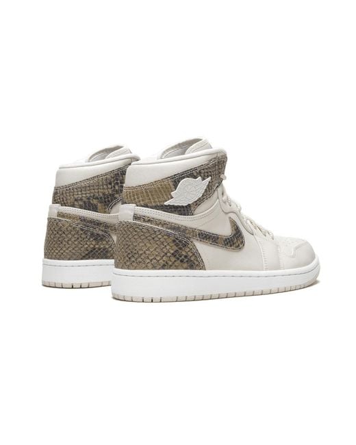 Nike Black Air 1 Ret Hi Premium "Phantom" Ah7389 004"