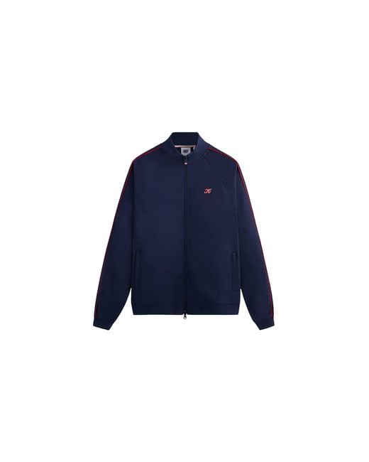 Kith Blue Wilson Clifton Track Jacket Blazer" 247" for men