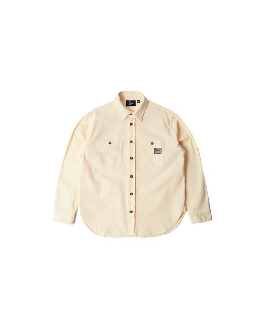 by Parra Black Clean Cut Ls Woven Button Up "Sand" 56150" for men