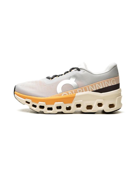 On Shoes Black Cloudmonster 2 "Glacier Tangerine" 3Me10123198" for men