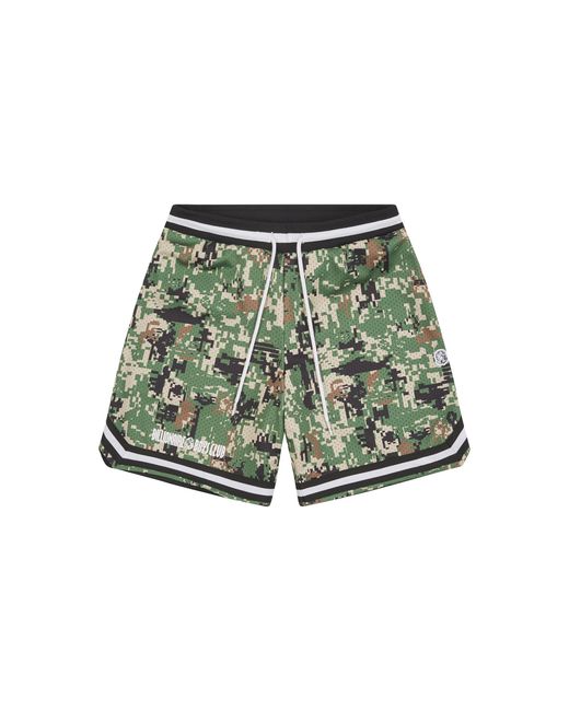 BBCICECREAM Green Digi Shorts "Sesame" 861 4104 Sesa" for men