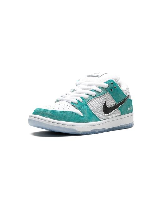 Nike Blue Sb Dunk Low Pro Qs "April Skateboards" Fd2562 400" for men