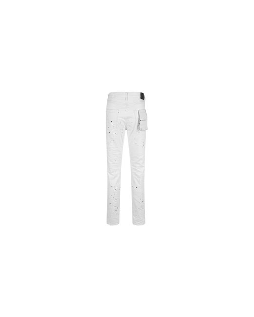 Purple Brand Black Low Rise Skinny Jeans "Optic" P001 Owpb122" for men