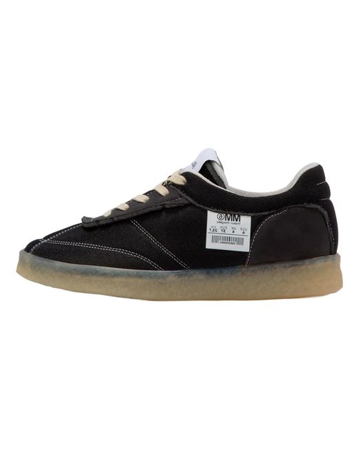 Maison Margiela Black Inside Out 6 Court Sneakers S66Ws0061 P4403 H8565" for men