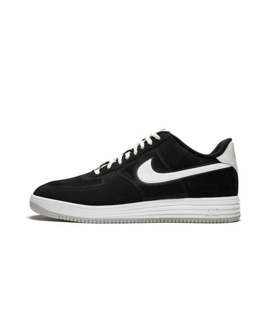 Nike Black Lunar Force 1 Fuse Nrg "Bearbrick" 573980 003" for men
