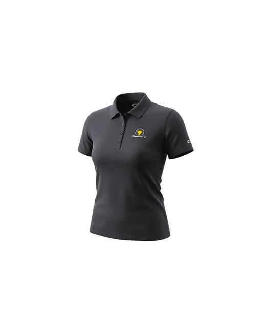 Oakley Black Basic Golf Polo "President Cup" 532089Ocb 001"