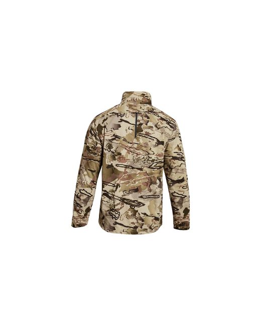 Under Armour Black Grit Jacket "Barren Camo 1320252 999" for men